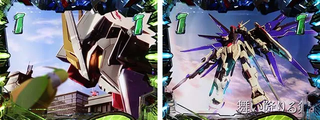 ぱちんこ・機動戦士ガンダムSEED(シード)・キーポイント演出