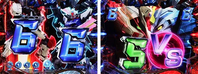 ぱちんこ・機動戦士ガンダムSEED(シード)・リーチ前予告