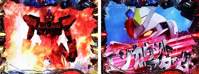ぱちんこ・機動戦士ガンダムSEED（シード）・リーチ前予告