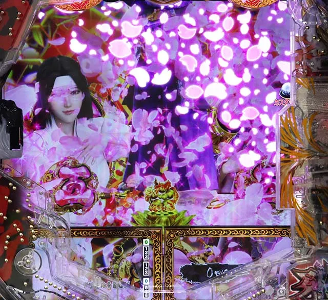 e花の慶次裂(スマパチ慶次)・リーチ後予告(モード共通)