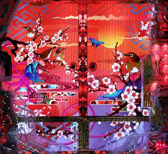 e花の慶次裂(スマパチ慶次)・リーチ後予告(モード共通)