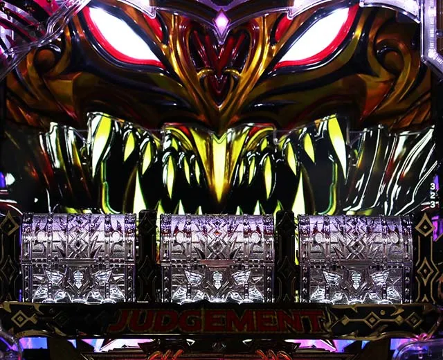 ぱちんこビッグドリーム3・宝箱落下あおり