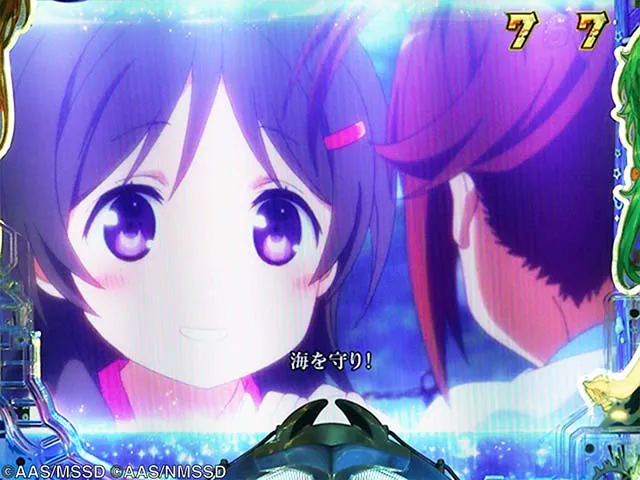 ぱちんこ・ハイスクールフリートオールスター（ハイフリ2）・［元祖モード］ストーリーリーチ