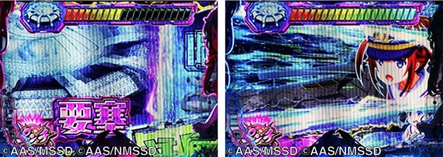 ぱちんこ・ハイスクールフリートオールスター（ハイフリ2）・［新はいふりモード］VS要塞