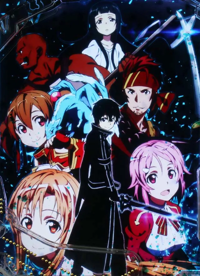 ぱちんこ・ソードアートオンライン(スマパチSAO)・リーチ後予告