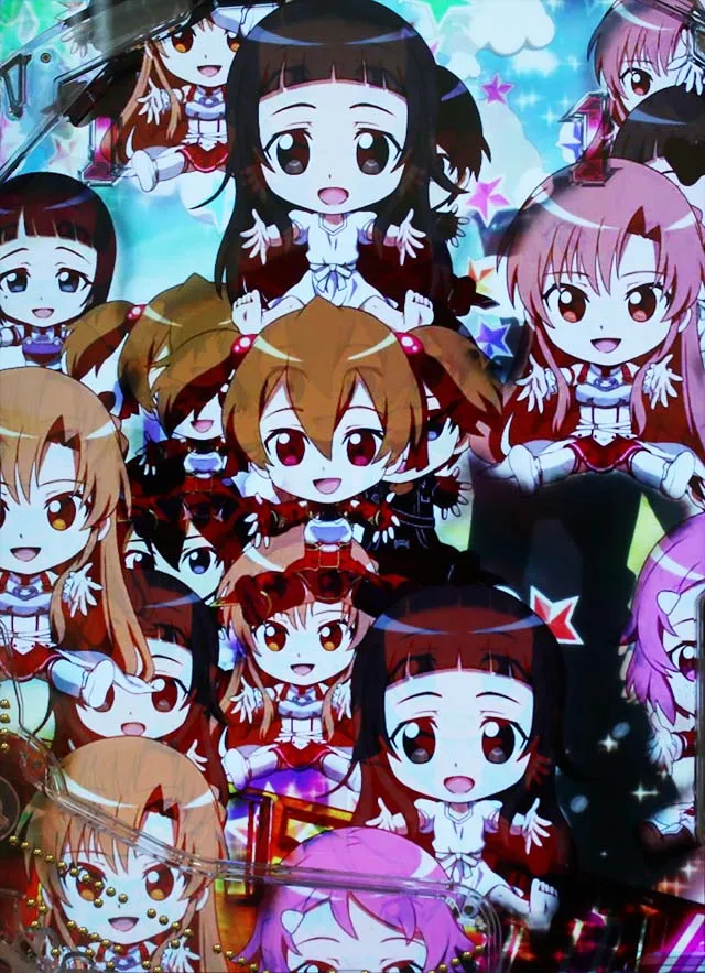 ぱちんこ・ソードアートオンライン（スマパチSAO）・リーチ後予告