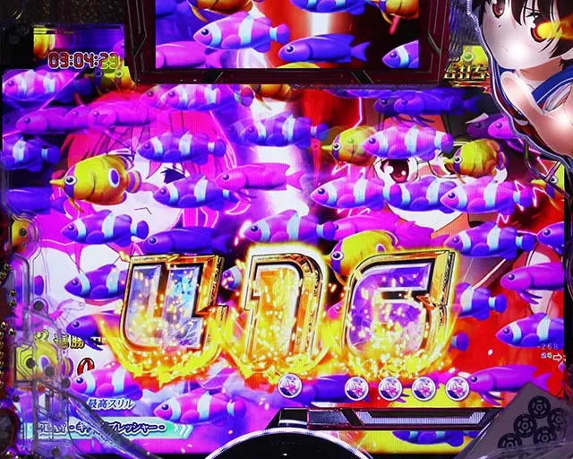 ぱちんこ・咲-Saki-全国編・超即ヅモRUSH中・主要演出