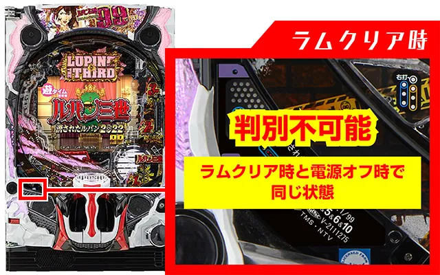 ぱちんこ・ルパン三世消されたルパン2022・ラムクリア
