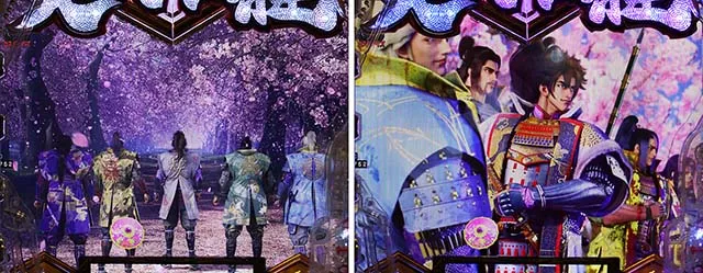 ぱちんこ・義風堂々!!兼続と慶次3(スマぱち)・リーチ後予告