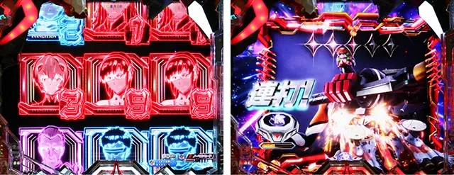 スマパチ・シンエヴァンゲリオン(エヴァ16)・リーチ前予告(その他)