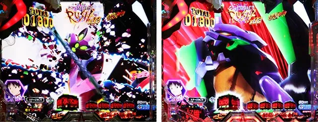 スマパチ・シンエヴァンゲリオン(エヴァ16)・変動中予告