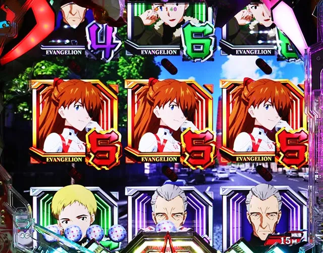 スマパチ・シンエヴァンゲリオン(エヴァ16)・通常時・大当りの種類