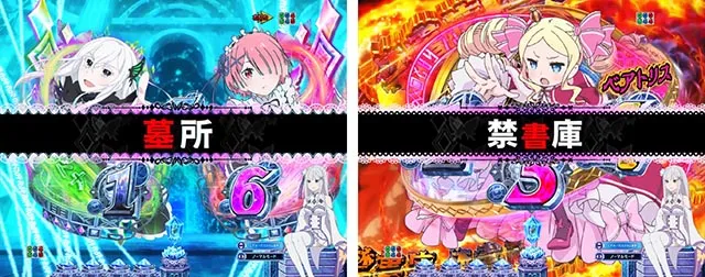 スマパチ・Re:ゼロから始める異世界生活season2（ぱちんこリゼロ2）・ステージ系予告