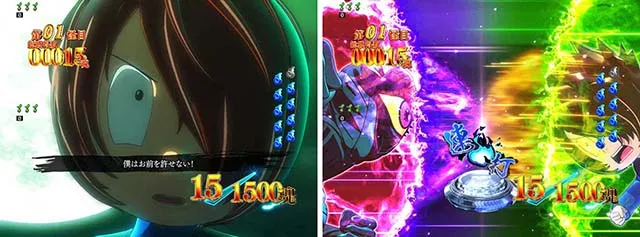 スマパチ・ゲゲゲの鬼太郎獅子奮迅・［ゲゲゲRUSH（ラウンド中演出）］妖怪バトルモード