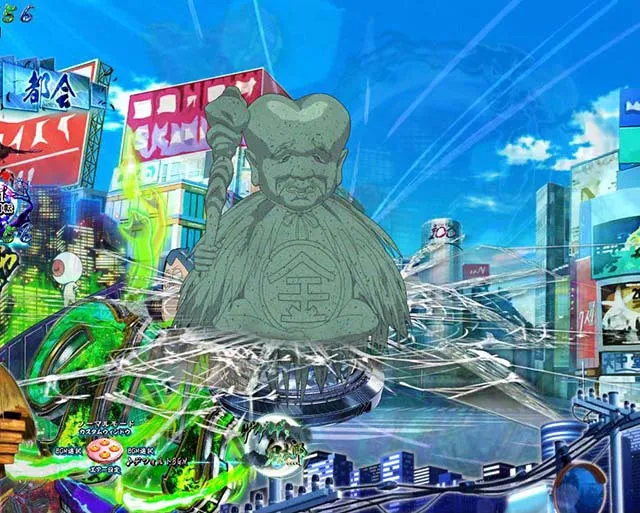 スマパチ・ゲゲゲの鬼太郎獅子奮迅・リーチ前予告（その他）
