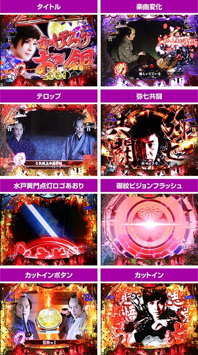 ぱちんこ・水戸黄門超極上・実写SPSPリーチ