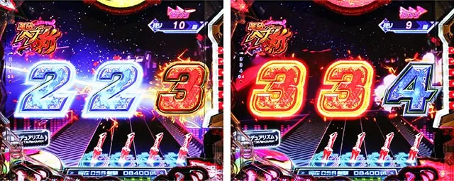 ぱちんこ・フィーバー革命機ヴァルヴレイヴ3（ヴヴヴ3）・［革命ヘブン 斬］先読み予告