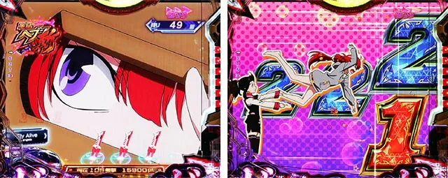 ぱちんこ・フィーバー革命機ヴァルヴレイヴ3（ヴヴヴ3）・［革命ヘブン 斬］キャラ系リーチ