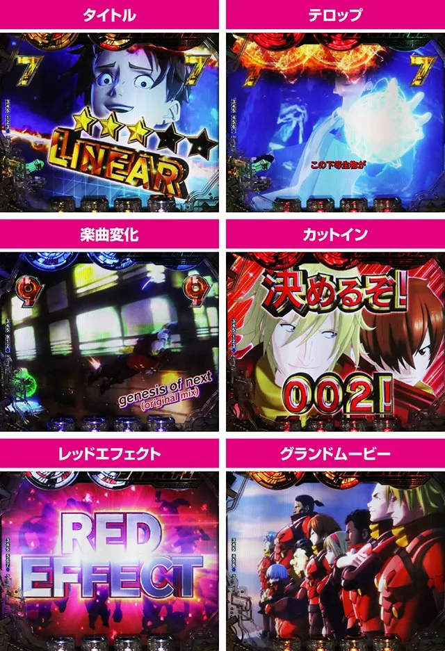 ぱちんこ・CYBORG009 RULE OF SACRIFICE(サイボーグ009)・VSリーチ