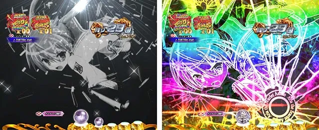 ぱちんこ・緋弾のアリア～緋緋神降臨～ラッキートリガーVer・（超）ライトニングバレットラッシュ