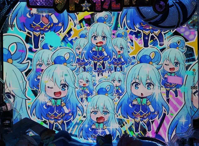 ぱちんこ・この素晴らしい世界に祝福を！199LT「このラッキートリガーに祝福を！」（このすば）・［このすばRUSH・ST後半］変動中予告