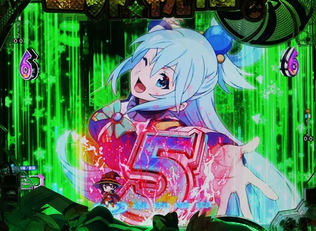 ぱちんこ・この素晴らしい世界に祝福を！199LT「このラッキートリガーに祝福を！」（このすば）・［このすばRUSH・ST後半］主要リーチ
