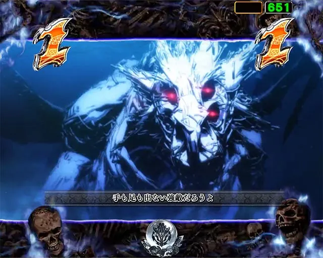 ぱちんこ・LT OVERLORD魔導王光臨（オーバーロード）・バトルSPリーチ