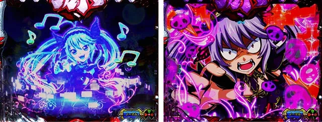 ぱちんこ・大工の源さん超韋駄天2極源LighT(源さんラッキートリガー)・リーチ前予告