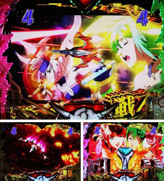 ぱちんこ・マクロスフロンティア5(マクロスF5)・歌姫炎舞SPリーチ