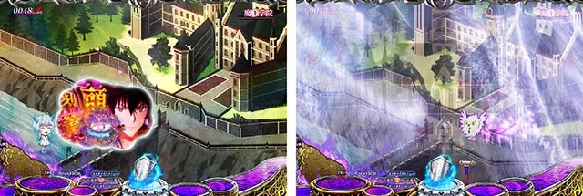 ぱちんこ・魔王学院の不適合者・リーチ前予告(その他)