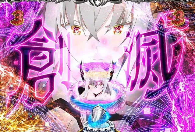 ぱちんこ・魔王学院の不適合者・リーチ中のポイント