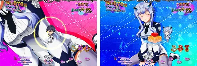 ぱちんこ・魔王学院の不適合者・［魔王学院RUSH］ミーシャ♡サーシャMODE