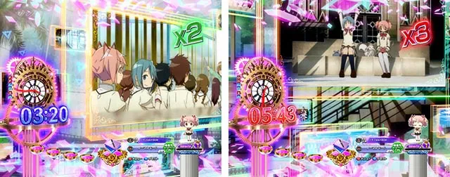 ぱちんこ・魔法少女まどかマギカ3(まどマギ3)・リーチ前予告