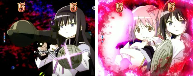 ぱちんこ・魔法少女まどかマギカ3(まどマギ3)・魔女バトルSPSPリーチ