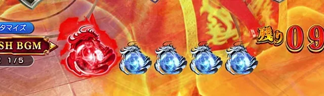 ぱちんこ・三国戦騎7500・［爆走RUSH］神速赤兎馬モード