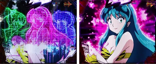 ぱちんこ・うる星やつらEternal Love Song・［（超）電撃RUSH・前半］主要演出