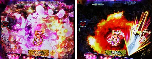 ぱちんこ・花の慶次傾奇一転・メインステージ共通予告(真・花の慶次1〜3)