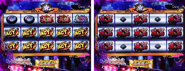 ぱちんこ・花の慶次傾奇一転・サブステージ専用予告（パネル）