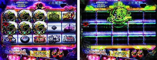 ぱちんこ・花の慶次傾奇一転・サブステージ専用予告(パネル)