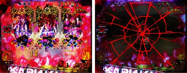 ぱちんこ・花の慶次傾奇一転・［傾奇BURST］一騎駆RUSH