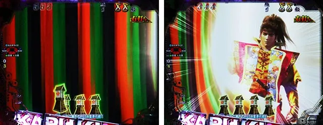 ぱちんこ・花の慶次傾奇一転・［傾奇BURST］VINTAGE RUSH