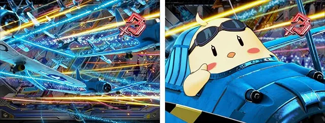ぱちんこアズールレーンTHEANIMATION（アズレン）・リーチ後予告