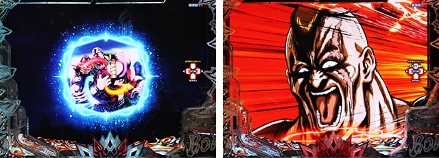 ぱちんこ・北斗の拳10・ステップアップ予告