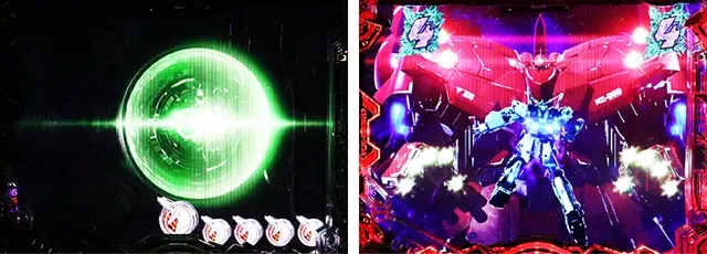 ぱちんこ・機動戦士ガンダムユニコーン再来-白き一角獣と黒き獅子-(ユニコーン2)・覚醒HYPER