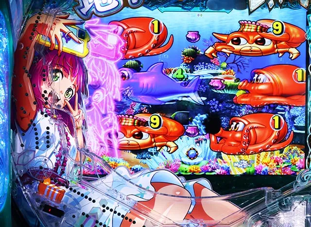 ぱちんこ・スーパー海物語IN地中海2・ギミック演出