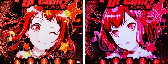 ぱちんこ・バンドリ！・リーチ前予告