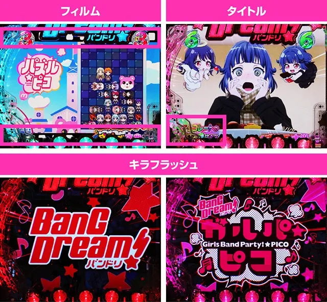 ぱちんこ・バンドリ!・発展系リーチ