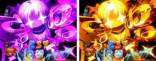 ぱちんこ・とある科学の超電磁砲2・カスタマイズ設定時の演出