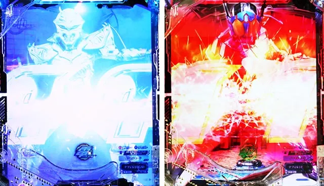 スマぱち・仮面ライダー電王・リーチ後予告
