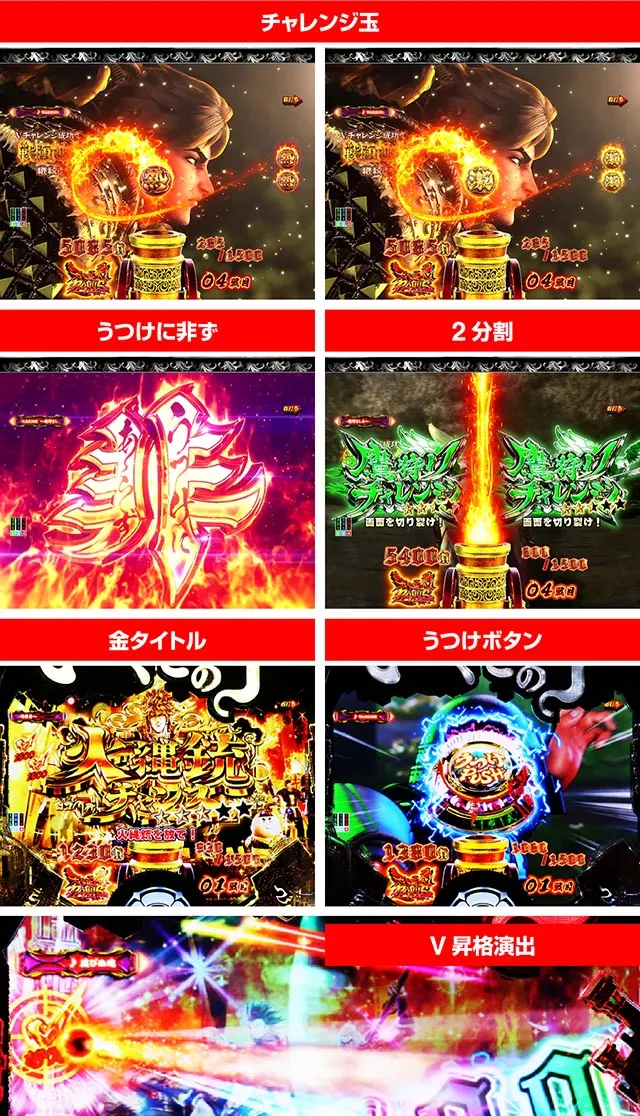 ぱちんこ・いくさの子織田三郎信長伝・［戦極RUSH］織田信長モード（ラウンド中演出）